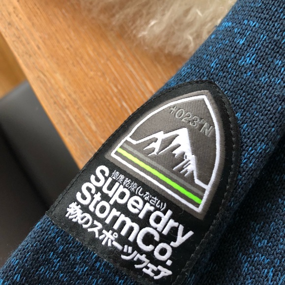 Mint SuperDry Storm hooded jacket in men’s SZ Medium!!! - Picture 14 of 16